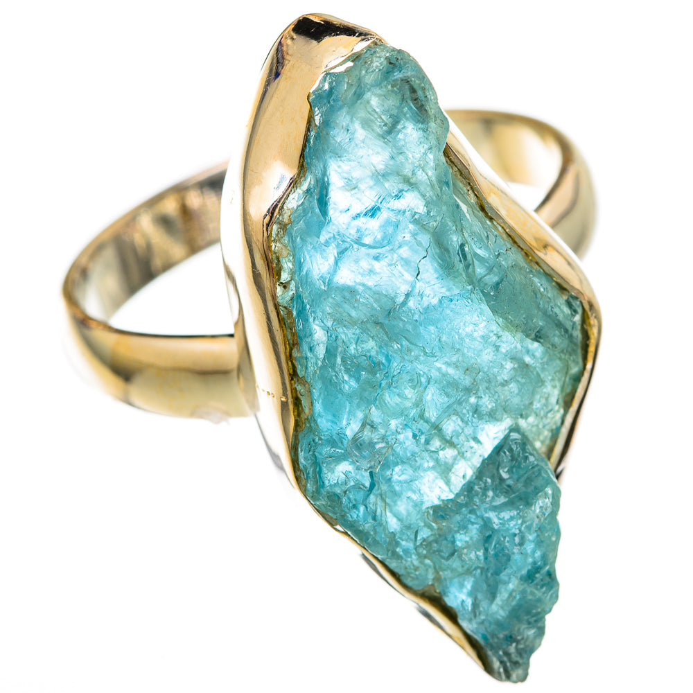 Aquamarine Rings handcrafted by Anasilvercos - RING103819 - Photo 2