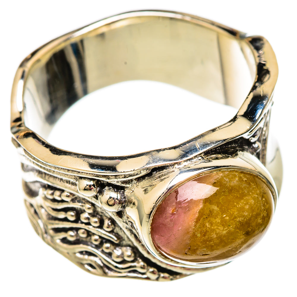 Pink Tourmaline Rings handcrafted by Anasilvercos - RING103829