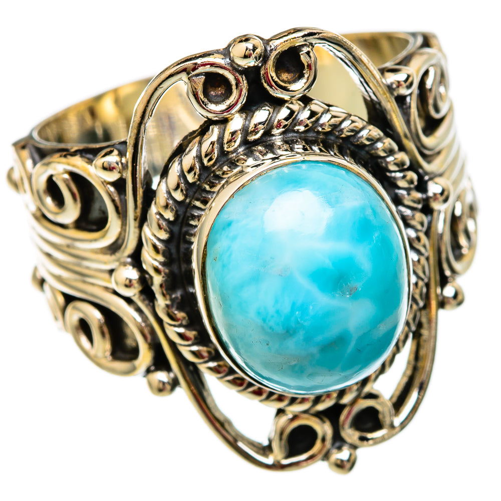 Larimar Rings handcrafted by Anasilvercos - RING103836 - Photo 2