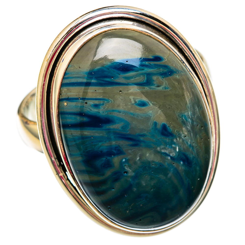 Blue Jasper Rings handcrafted by Anasilvercos - RING103849 - Photo 2