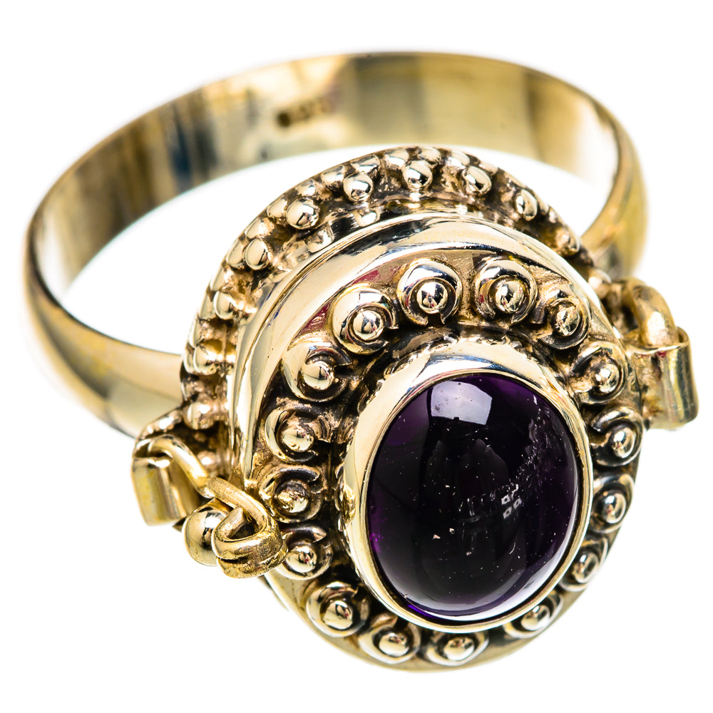 Amethyst Rings handcrafted by Anasilvercos - RING103851 - Photo 2