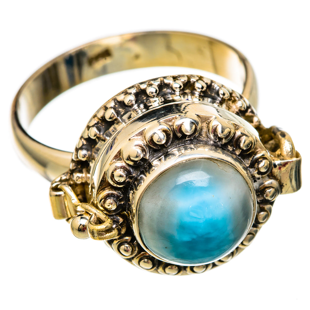 Larimar Rings handcrafted by Anasilvercos - RING103867 - Photo 2