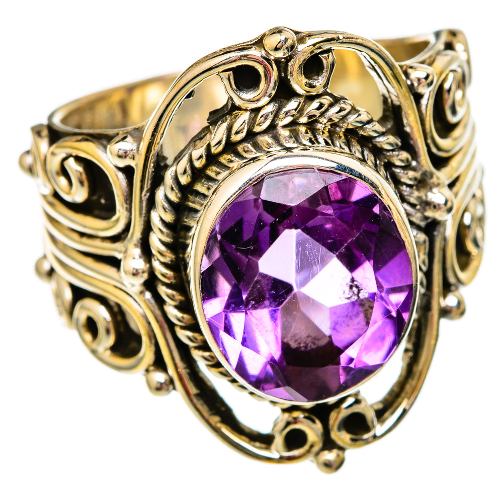 Amethyst Rings handcrafted by Anasilvercos - RING103875 - Photo 2