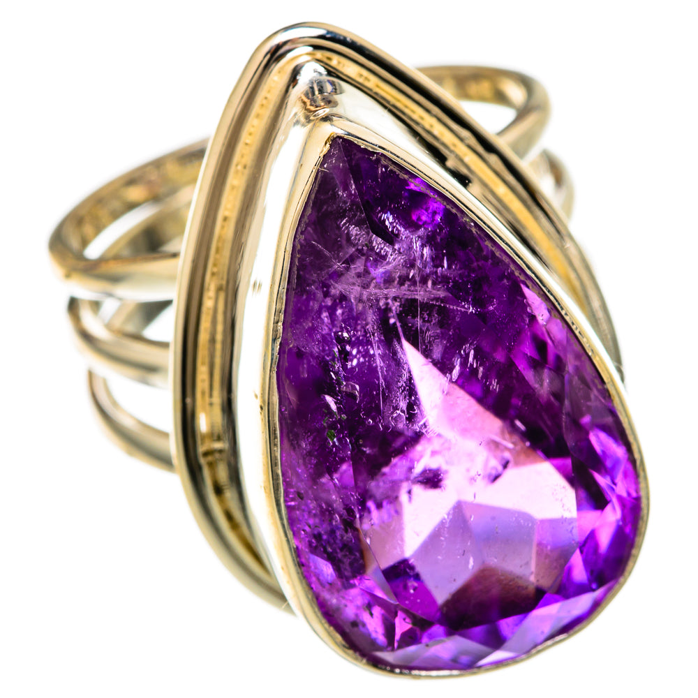 Amethyst Rings handcrafted by Anasilvercos - RING103922 - Photo 2