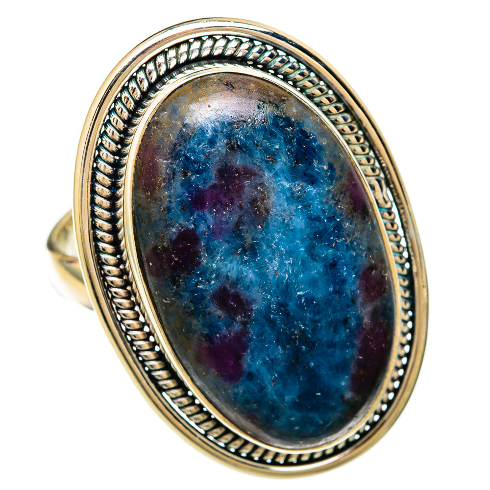 Ruby Fuchsite Rings handcrafted by Anasilvercos - RING103936 - Photo 2