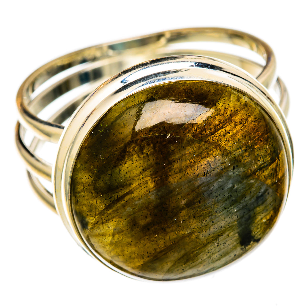 Labradorite Rings handcrafted by Anasilvercos - RING103939 - Photo 2