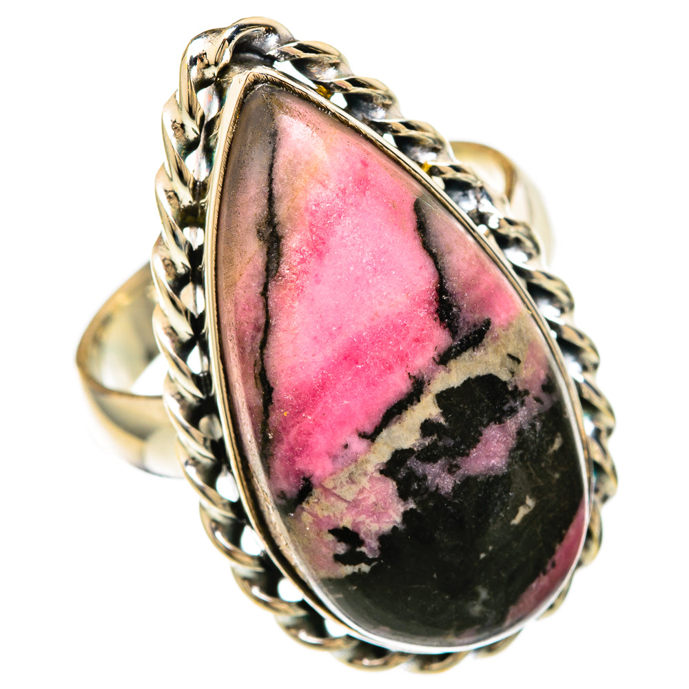 Rhodonite Rings handcrafted by Anasilvercos - RING103949 - Photo 2