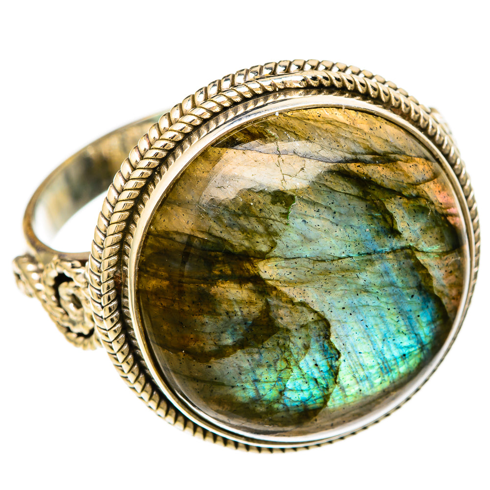Labradorite Rings handcrafted by Anasilvercos - RING103967 - Photo 2