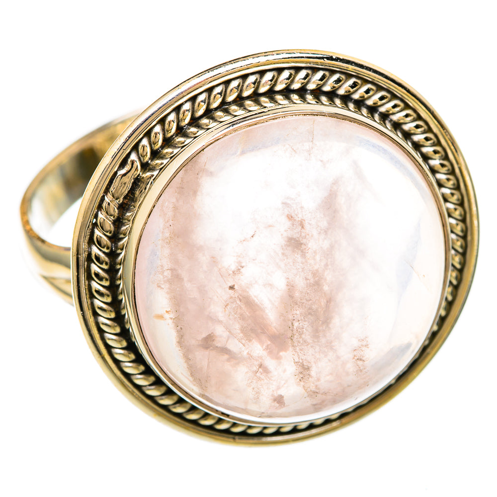 Rose Quartz Rings handcrafted by Anasilvercos - RING103975 - Photo 2