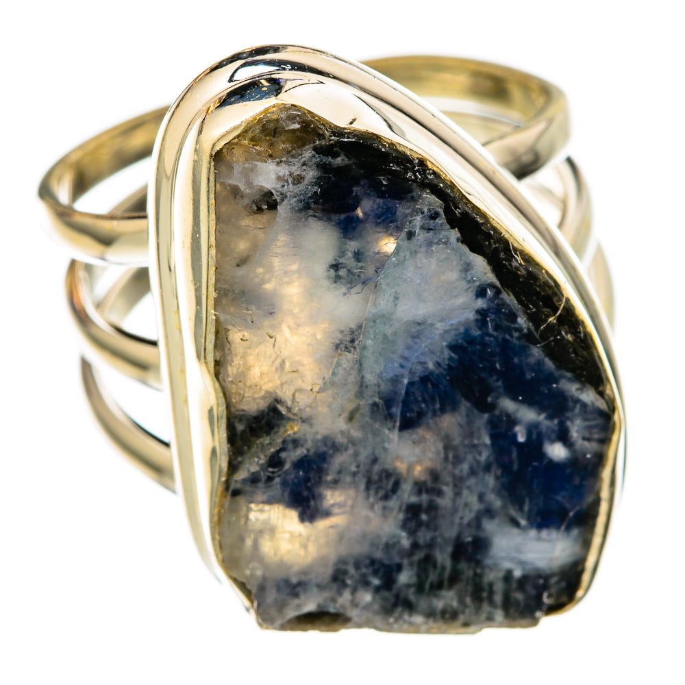Rainbow Moonstone Rings handcrafted by Anasilvercos - RING103983 - Photo 2