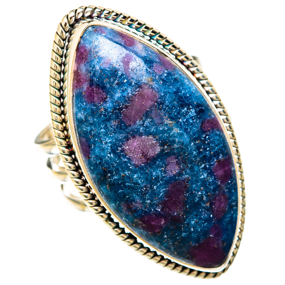 Ruby Fuchsite Rings handcrafted by Anasilvercos - RING103984 - Photo 2