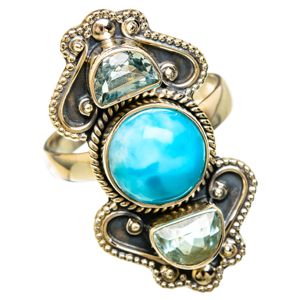 Larimar Rings handcrafted by Anasilvercos - RING103990 - Photo 2