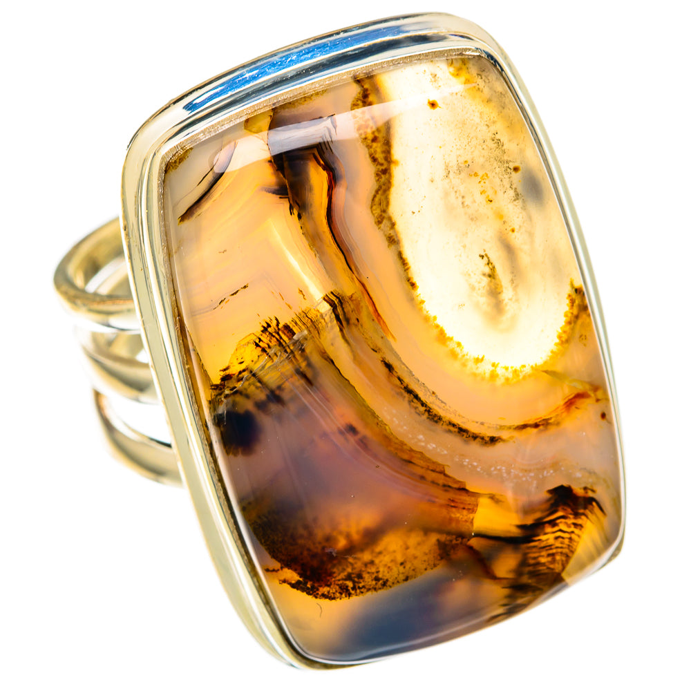 Montana Agate Rings handcrafted by Anasilvercos - RING103994