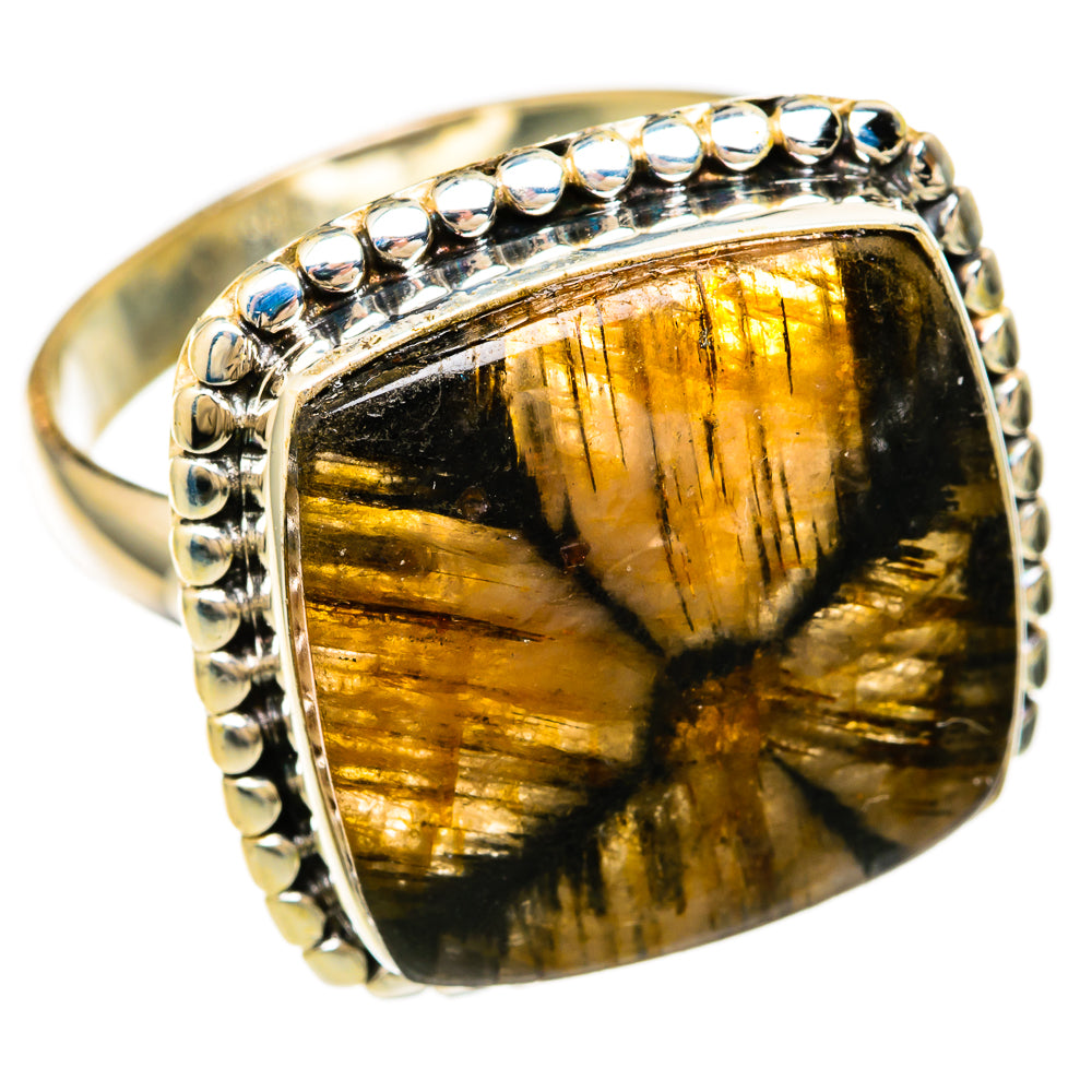 Chiastolite Rings handcrafted by Anasilvercos - RING103995