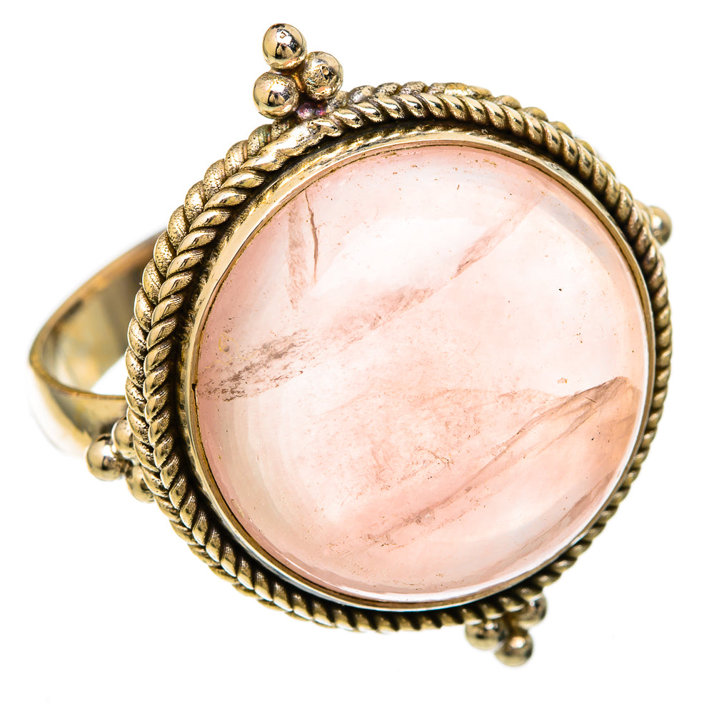 Rose Quartz Rings handcrafted by Anasilvercos - RING103997 - Photo 2