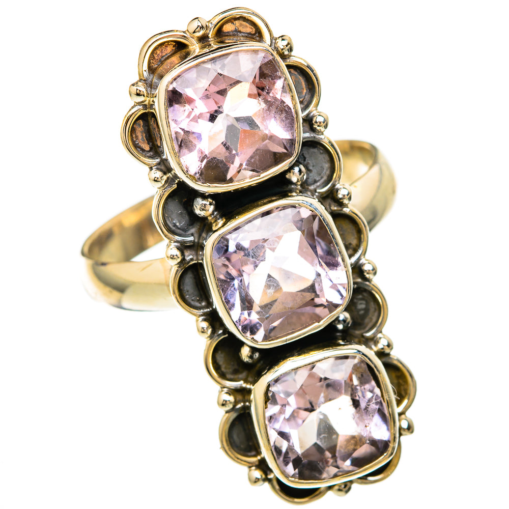 Kunzite Rings handcrafted by Anasilvercos - RING104003 - Photo 2