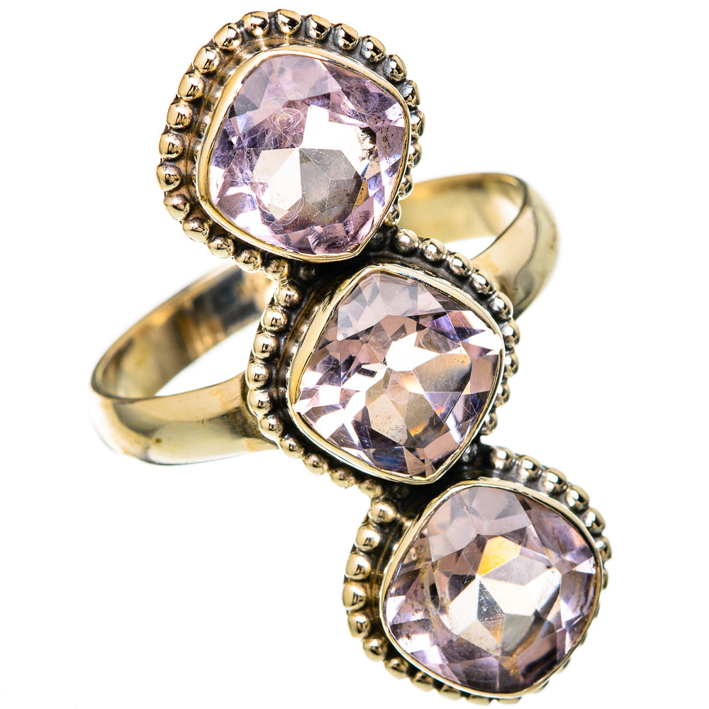 Kunzite Rings handcrafted by Anasilvercos - RING104004 - Photo 2