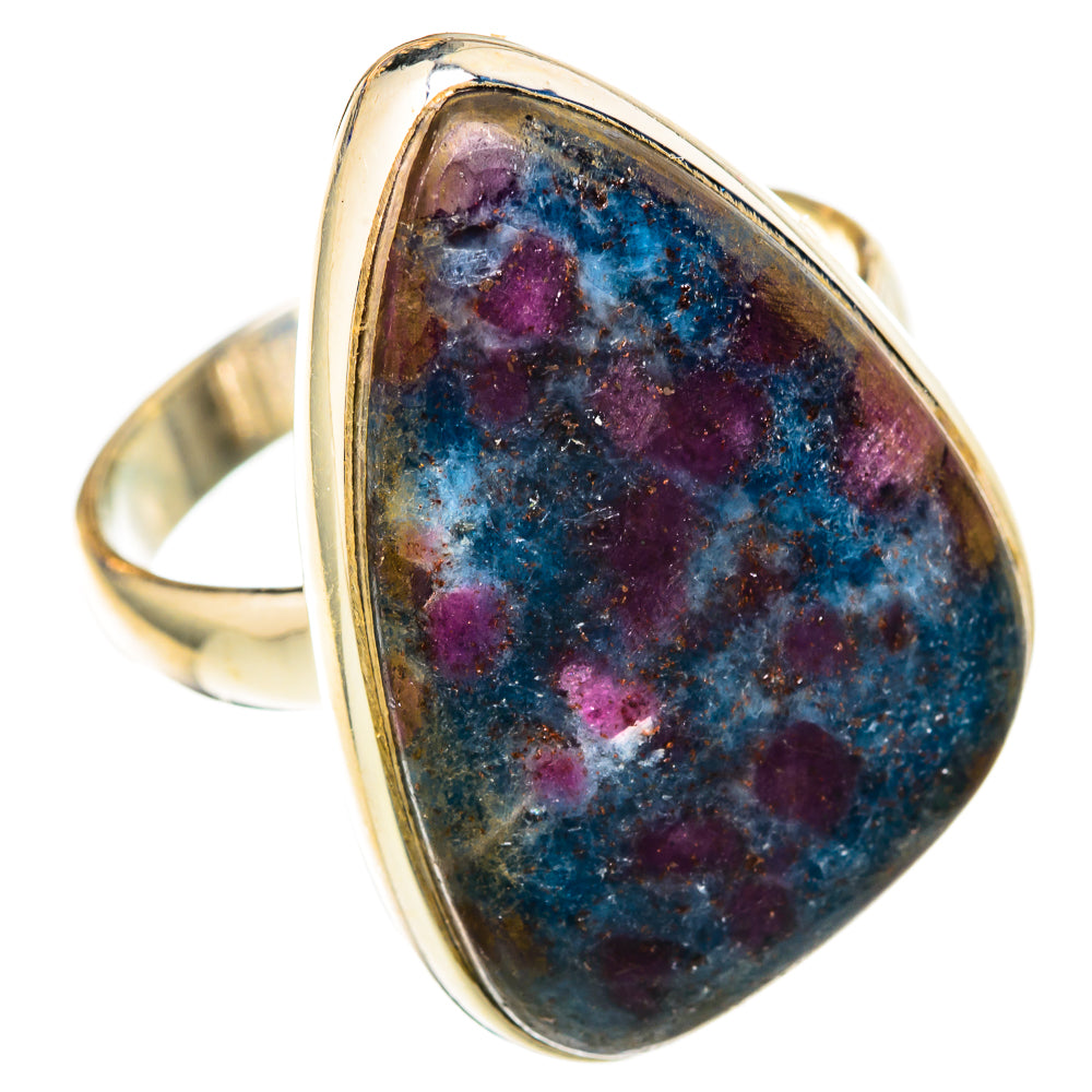 Ruby Fuchsite Rings handcrafted by Anasilvercos - RING104010 - Photo 2