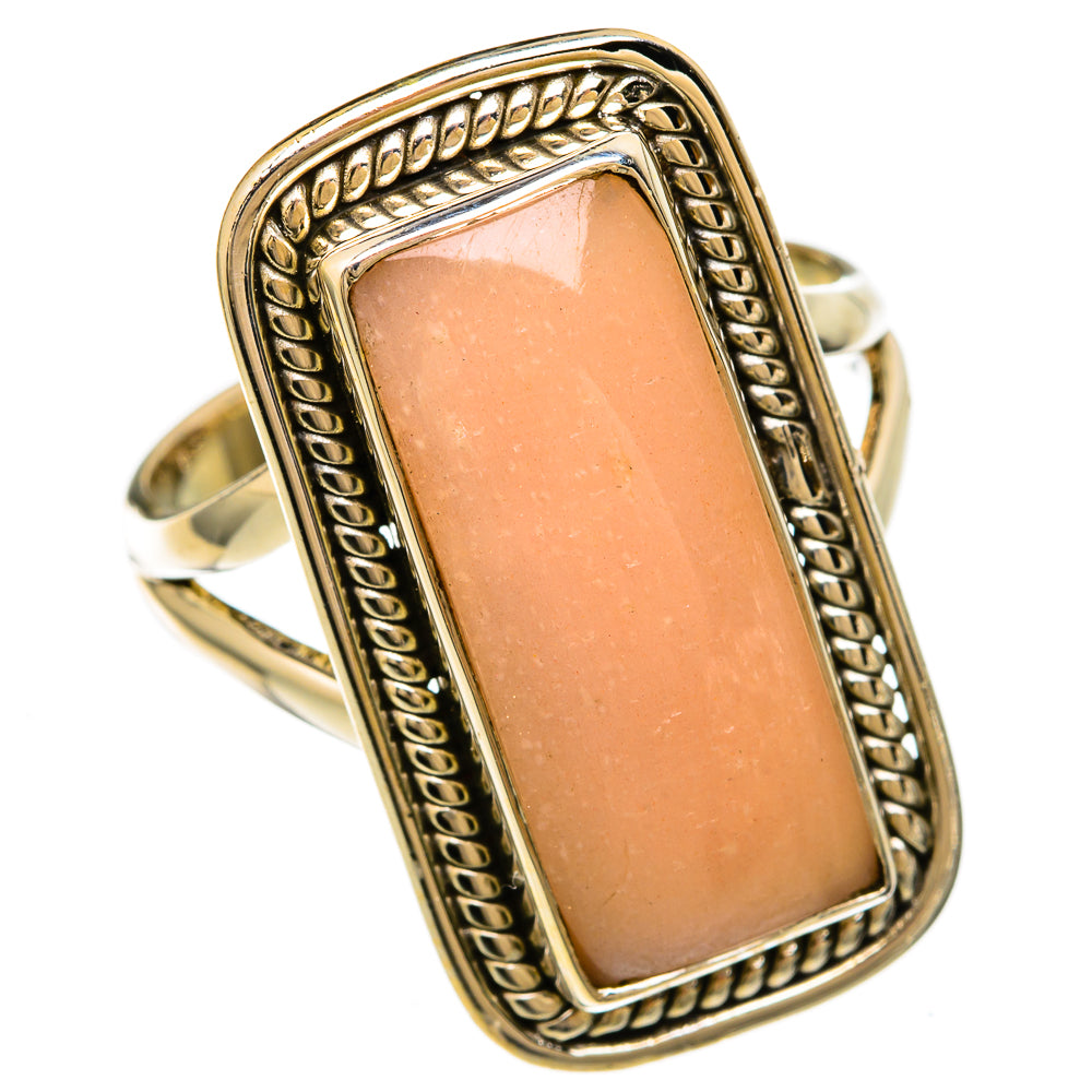 Pink Opal Rings handcrafted by Anasilvercos - RING104018