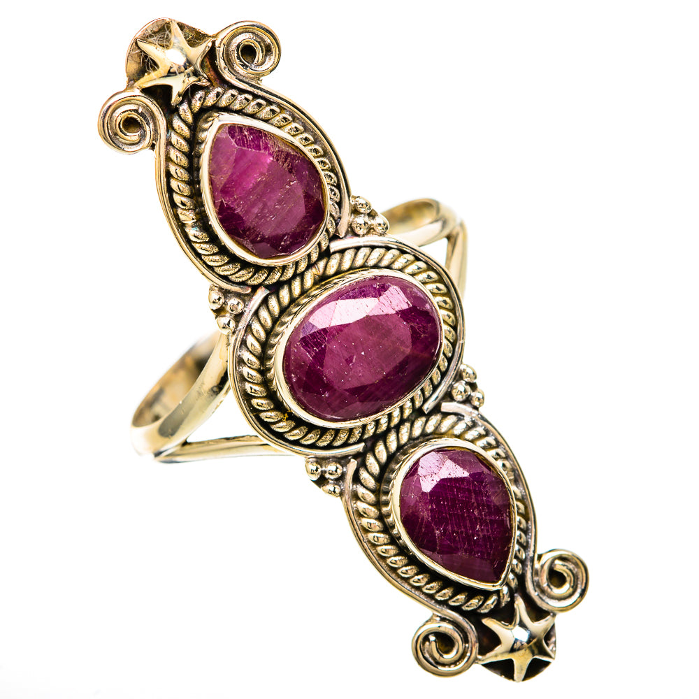 Ruby Rings handcrafted by Anasilvercos - RING104019 - Photo 2