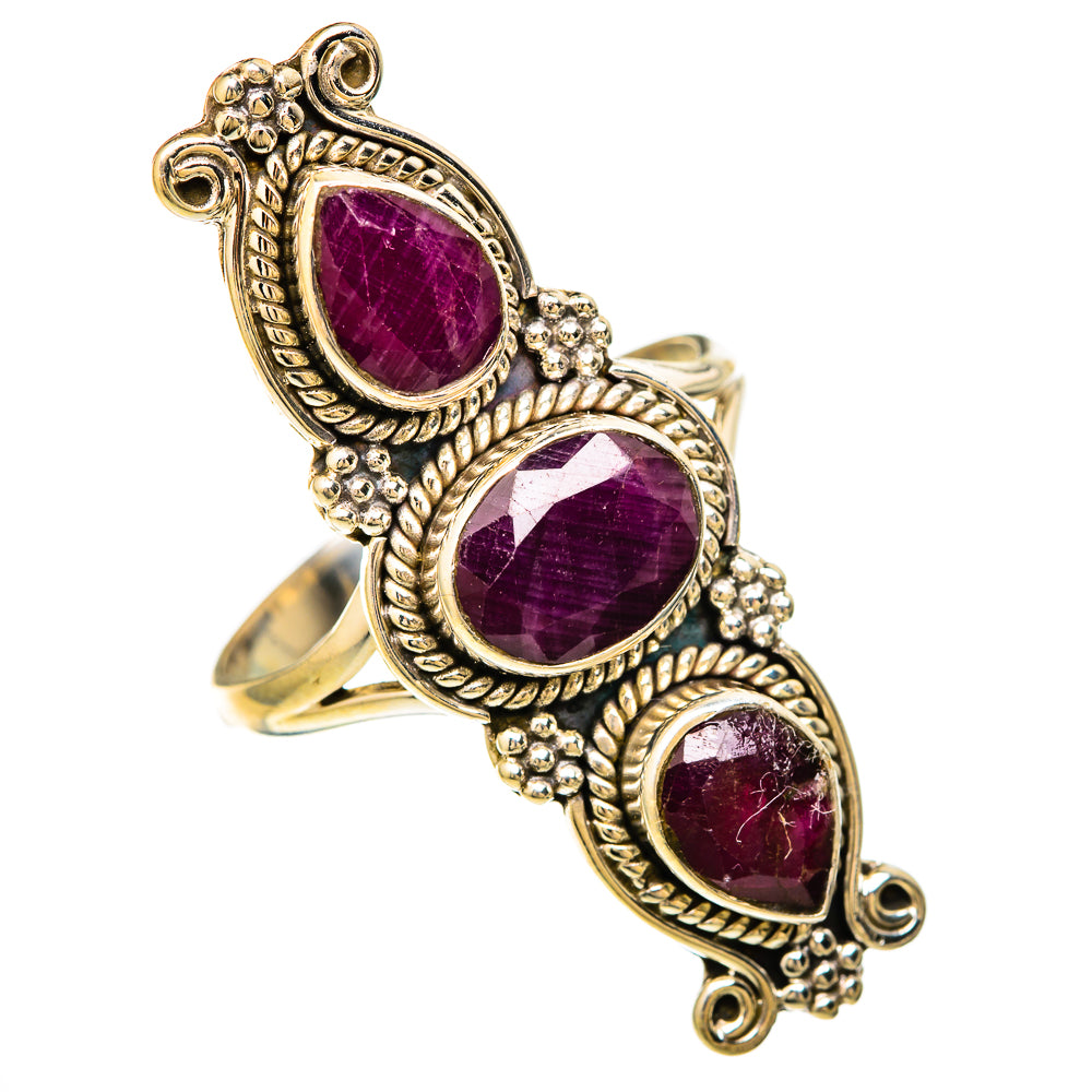 Ruby Rings handcrafted by Anasilvercos - RING104021 - Photo 2