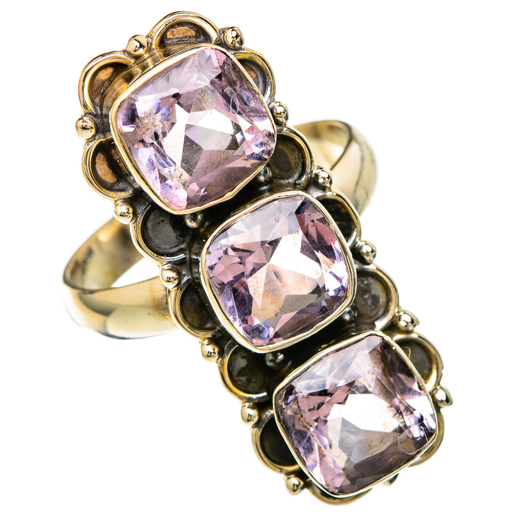 Kunzite Rings handcrafted by Anasilvercos - RING104024 - Photo 2
