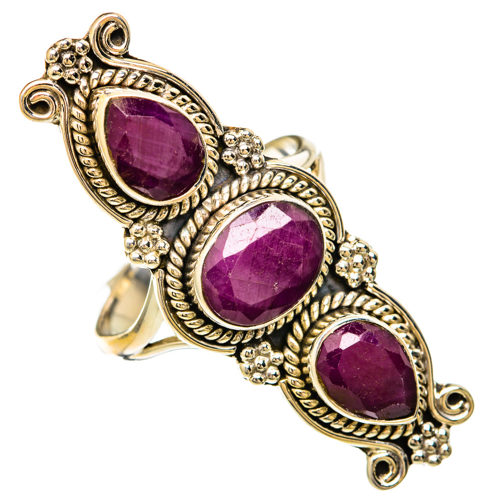 Ruby Rings handcrafted by Anasilvercos - RING104036 - Photo 2