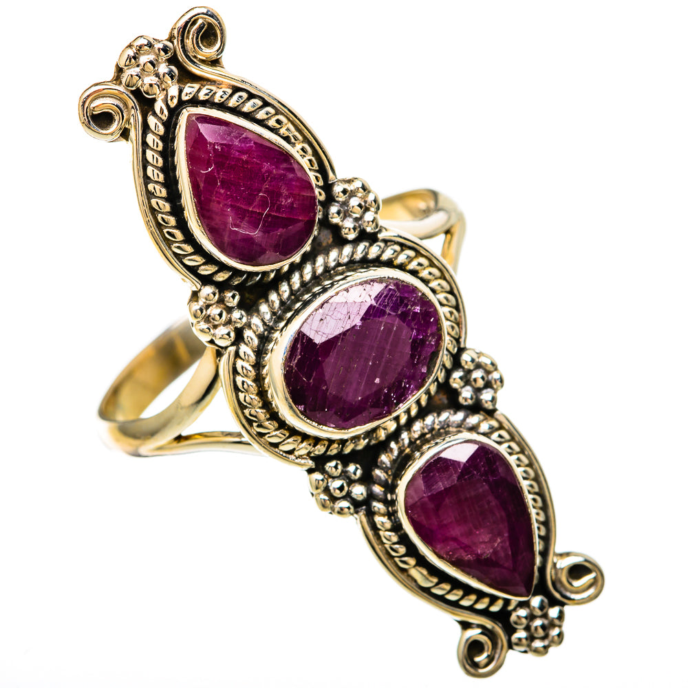 Ruby Rings handcrafted by Anasilvercos - RING104045 - Photo 2