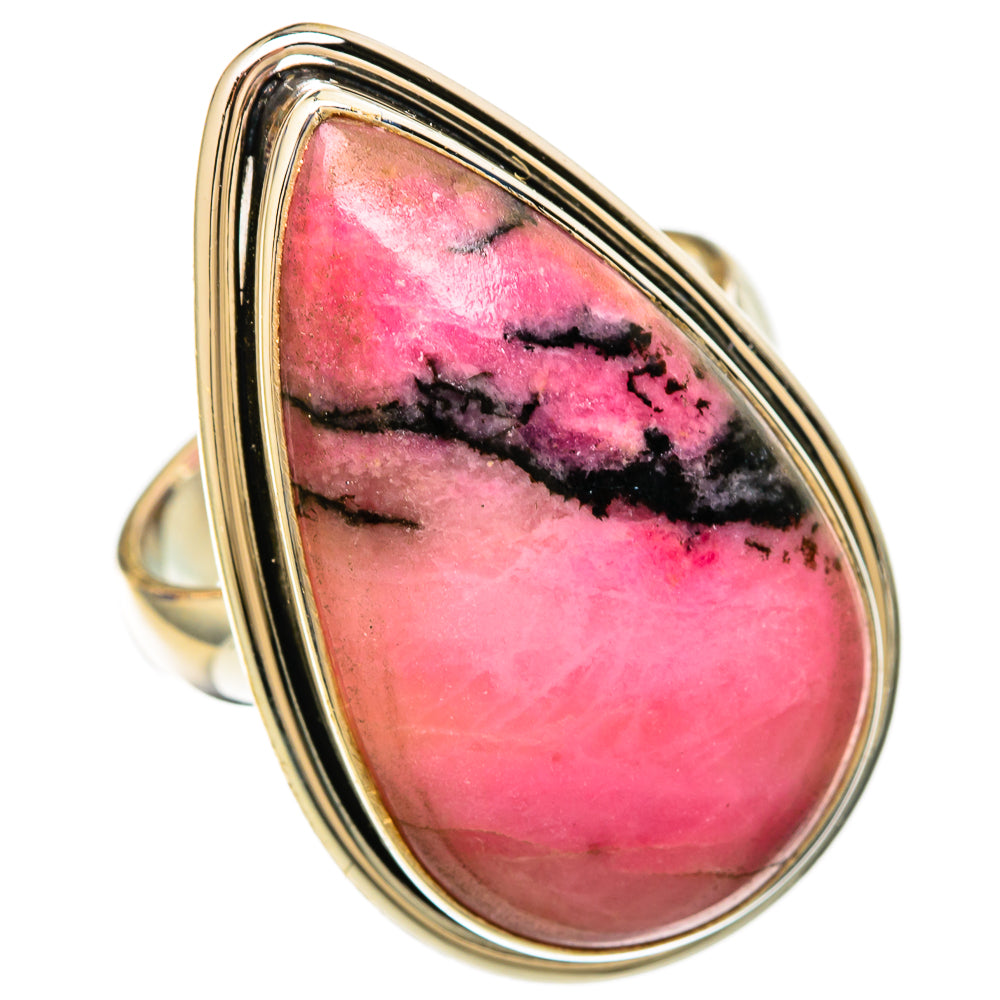 Rhodonite Rings handcrafted by Anasilvercos - RING104048 - Photo 2