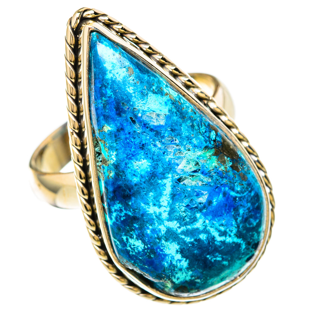 Chrysocolla Rings handcrafted by Anasilvercos - RING104079 - Photo 2