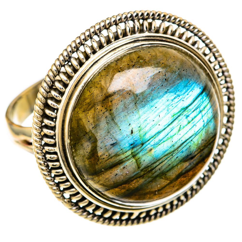 Labradorite Rings handcrafted by Anasilvercos - RING104085 - Photo 2