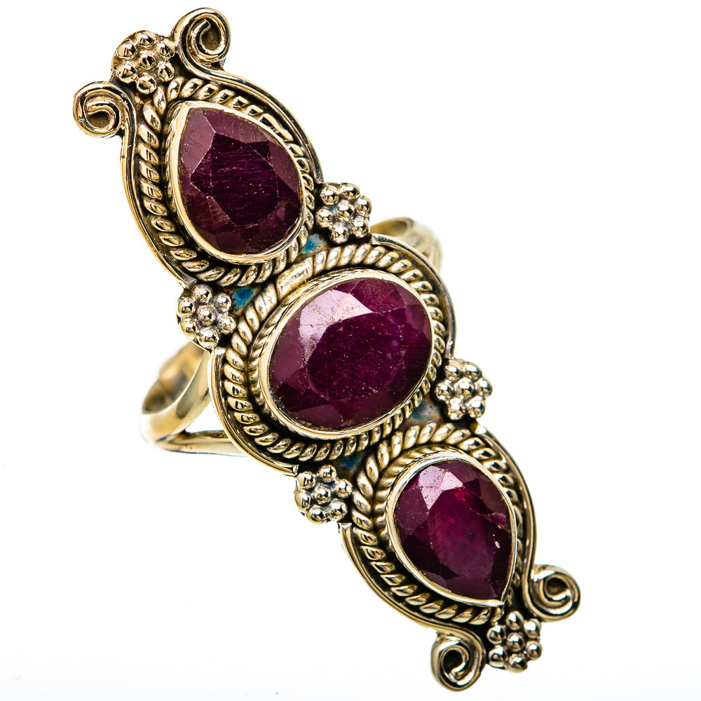 Ruby Rings handcrafted by Anasilvercos - RING104086