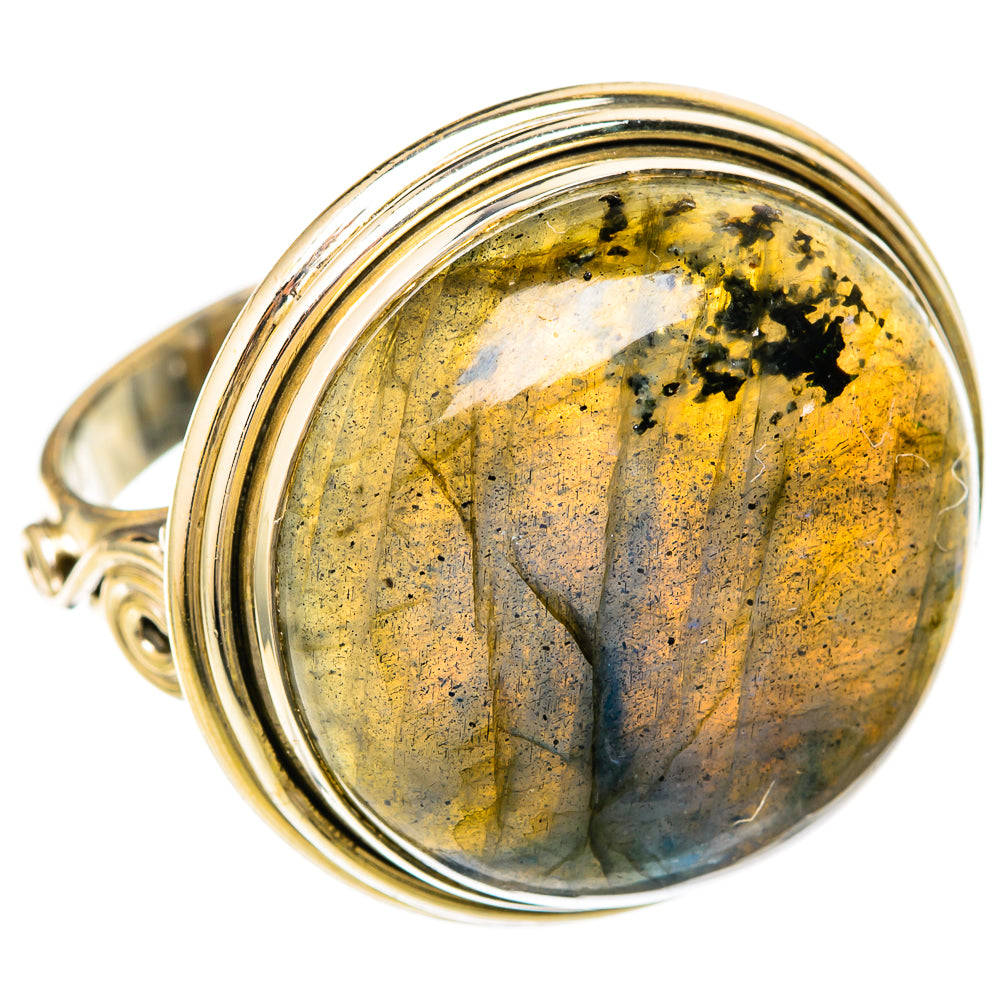 Labradorite Rings handcrafted by Anasilvercos - RING104109 - Photo 2