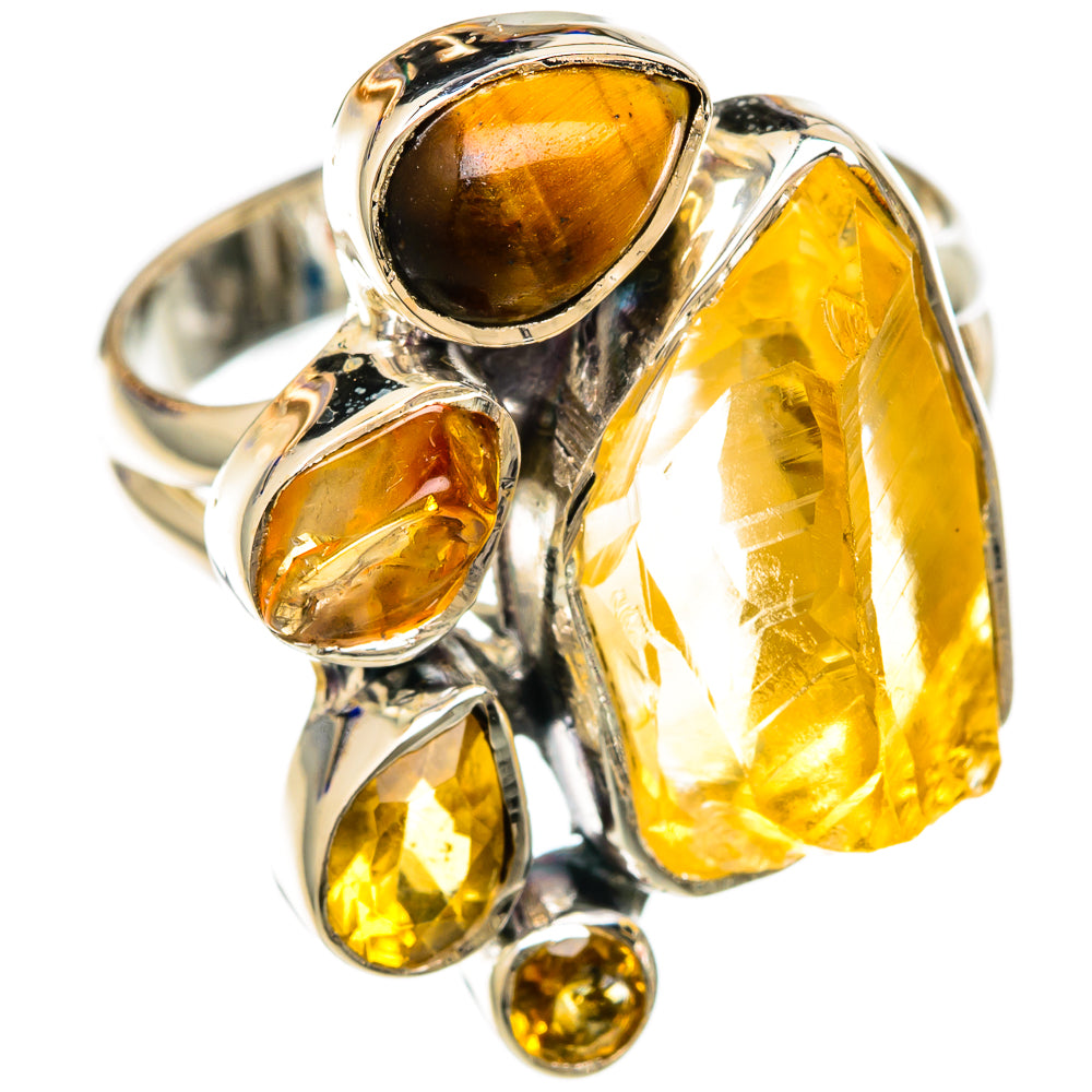 Citrine Rings handcrafted by Anasilvercos - RING104123 - Photo 2