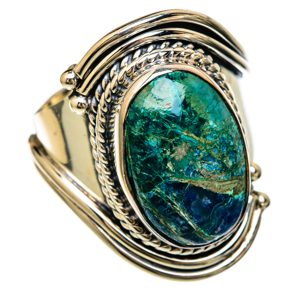 Chrysocolla Rings handcrafted by Anasilvercos - RING104145 - Photo 2