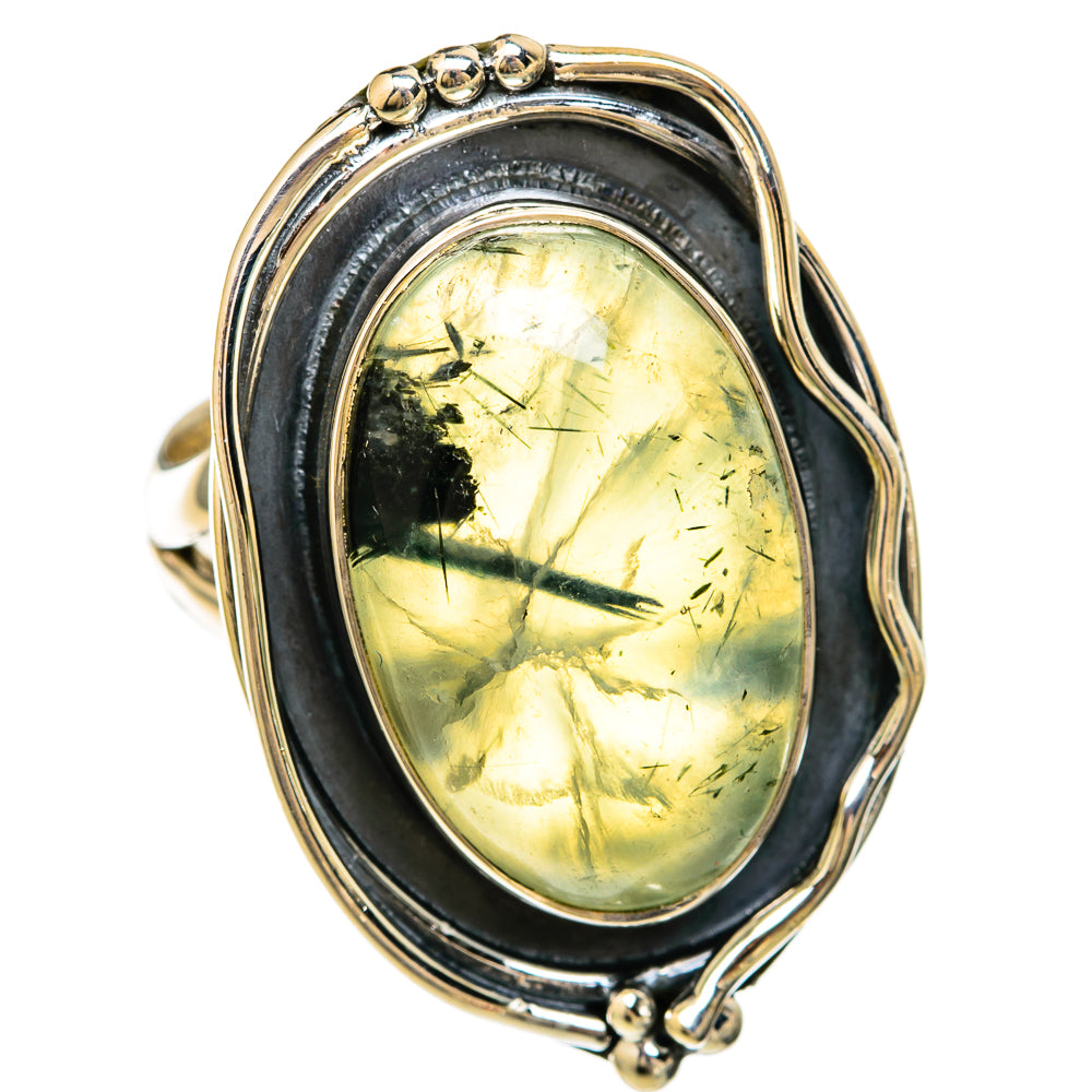 Prehnite Rings handcrafted by Anasilvercos - RING104192 - Photo 2