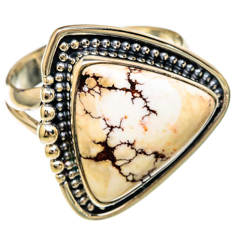 Wild Horse Jasper Rings handcrafted by Anasilvercos - RING104227 - Photo 2