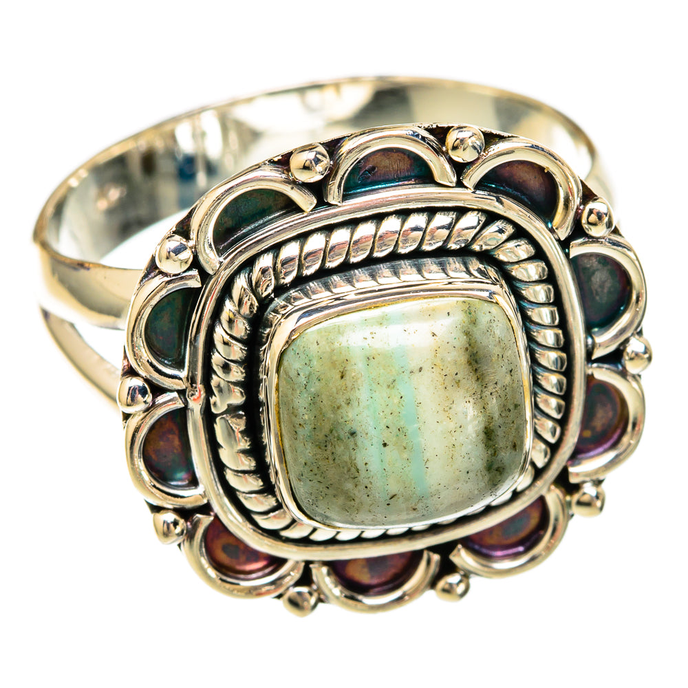 Ocean Jasper Rings handcrafted by Anasilvercos - RING104233 - Photo 2