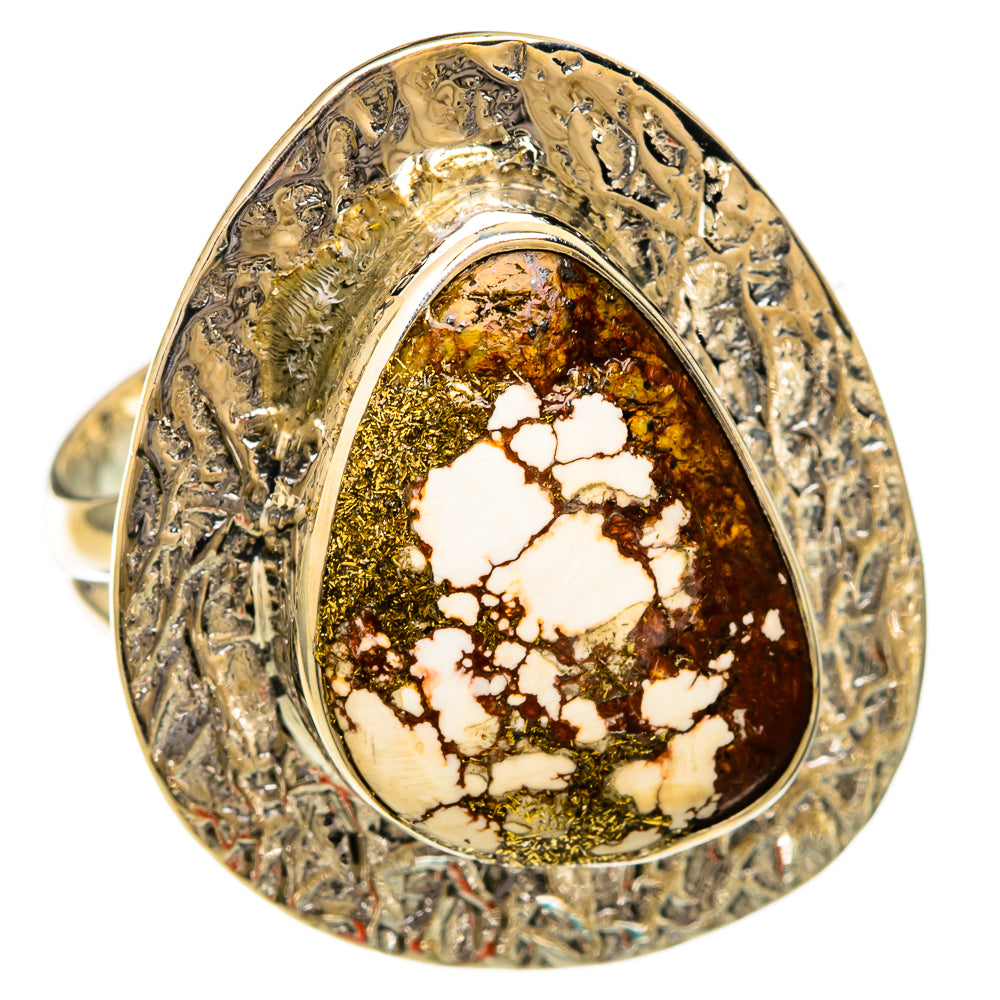 Wild Horse Jasper Rings handcrafted by Anasilvercos - RING104239 - Photo 2