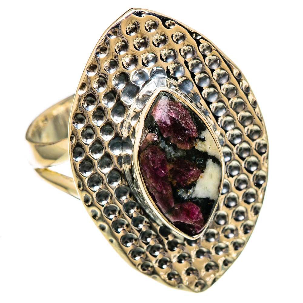 Russian Eudialyte Rings handcrafted by Anasilvercos - RING104246 - Photo 2