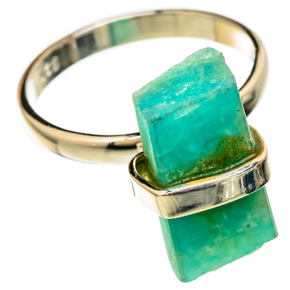 Amazonite Rings handcrafted by Anasilvercos - RING104263 - Photo 2
