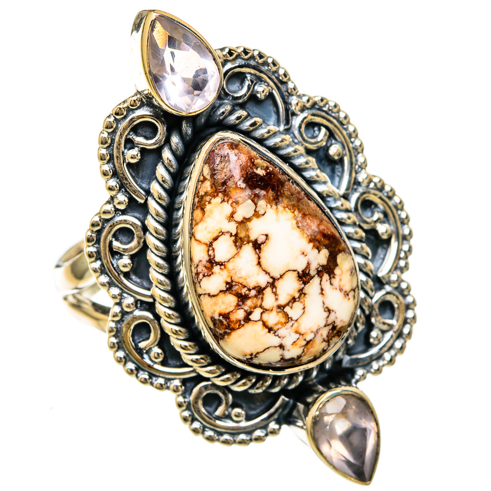 Wild Horse Jasper Rings handcrafted by Anasilvercos - RING104267 - Photo 2