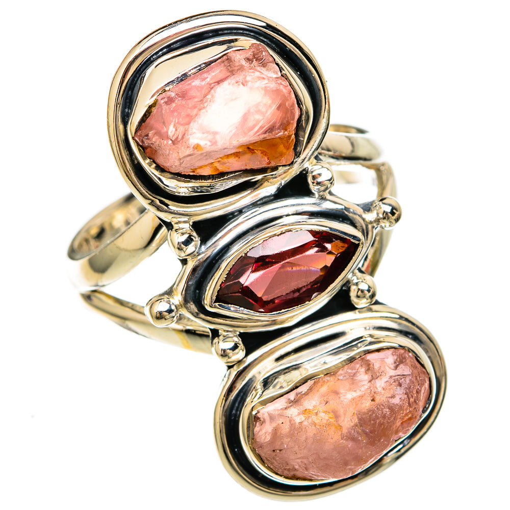Rose Quartz Rings handcrafted by Anasilvercos - RING104271 - Photo 2