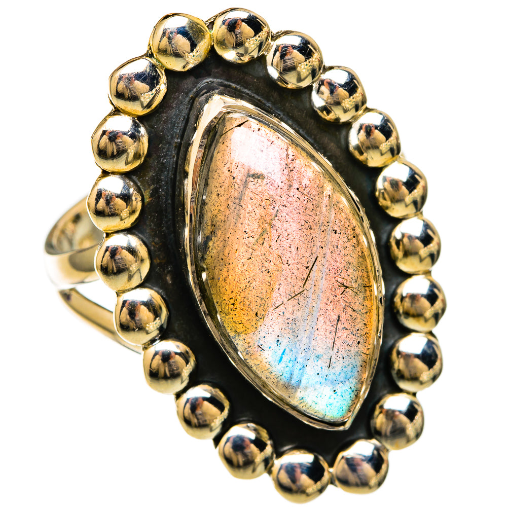Labradorite Rings handcrafted by Anasilvercos - RING104281 - Photo 2