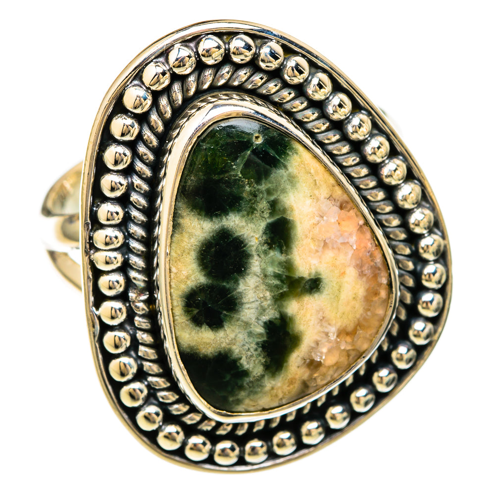 Ocean Jasper Rings handcrafted by Anasilvercos - RING104300 - Photo 2