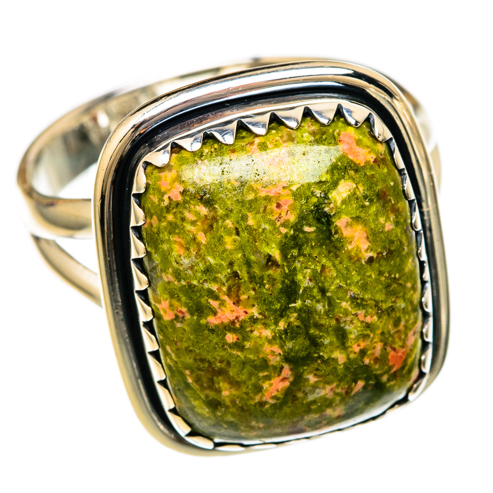 Unakite Rings handcrafted by Anasilvercos - RING104303 - Photo 2