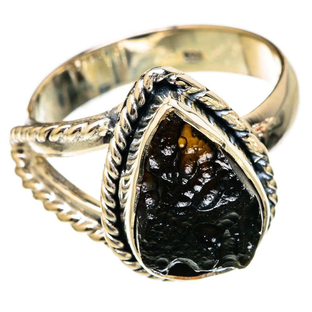 Tektite Rings handcrafted by Anasilvercos - RING104316 - Photo 2