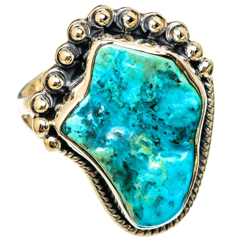 Chrysocolla Rings handcrafted by Anasilvercos - RING104319 - Photo 2