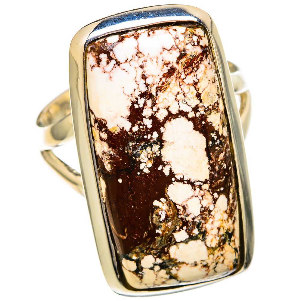 Wild Horse Jasper Rings handcrafted by Anasilvercos - RING104324 - Photo 2