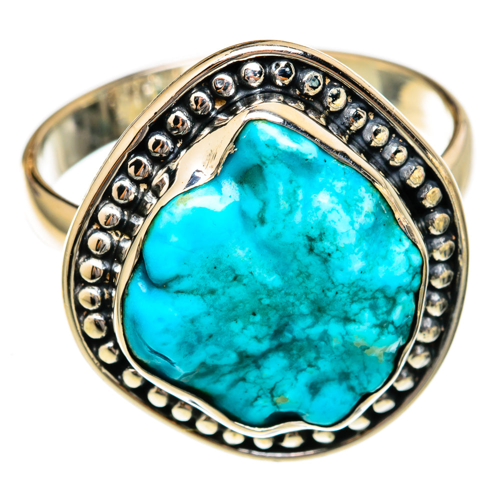 Chrysocolla Rings handcrafted by Anasilvercos - RING104331 - Photo 2